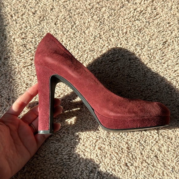 5/48 Merlot colored pumps size 39 - Picture 6 of 12